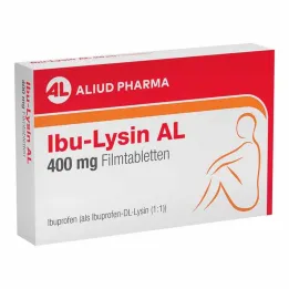 Ibu-Lysine AL 400 mg comprimés pelliculés, 10 pc