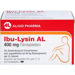IBU-LYSIN AL 400 mg de comprimés de films, 50 pc