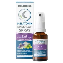 DR.THEISS Spray pour le sommeil à la mélatonine Plus, 20 ml