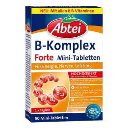Abbaye Vitamine B Complexe Forte Comprimés, 50 pc