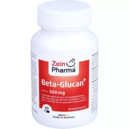 BETA-GLUCAN 500 mg + vitamine C &amp; gélules de zinc, 60 pièces