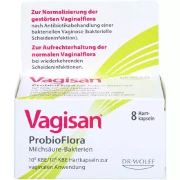 VAGISAN Bacter dacide laitier Predioflora. Caps de Vaginal, 8 pc