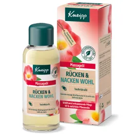 KNEIPP Huile de massage dos &amp; Puits du cou, 100 ml