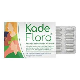 Bactéries lactiques Kadeflora avec capsules de biotine, 30 pièces