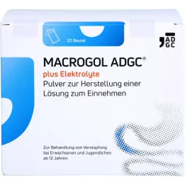 MACROGOL ADGC plus électrolytes Plv.z.H.e.L.z.Einn., 20 pièces