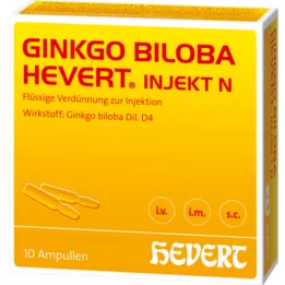 GINKGO BILOBA HEVERT Inject N ampoules, 10 pc