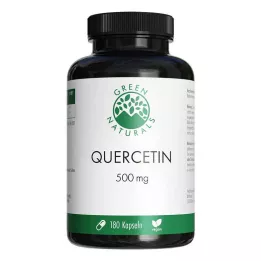 GREEN NATURALS Quercétine 500 mg gélules à forte dose, 180 pcs