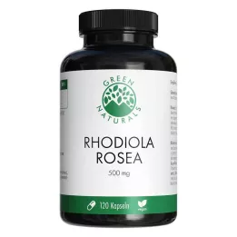 GREEN NATURALS Rhodiola Rosea 500 mg gélules à forte dose, 120 pcs