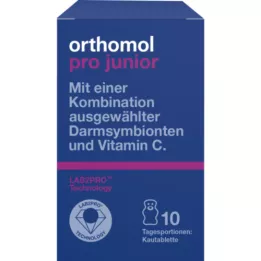 ORTHOMOL Pro tablettes à mastication junior, 10 pc