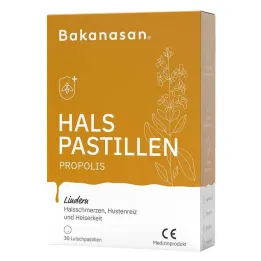 Bakanasan pastilles pour la gorge propolis, 30 pc