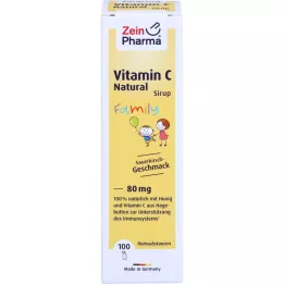VITAMIN C NATURAL Sirop familial 80 mg, 50 ml