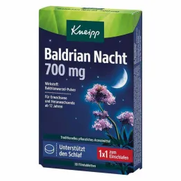 Kneipp Valériane Nuit 700 mg Comprimés pelliculés, 30 pc