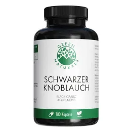 Green Naturals Ail noir 600 mg avec sac KPS, 180 pc