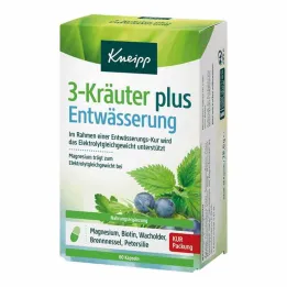 Kneipp 3 herbes plus capsules de drainage, 60 pc