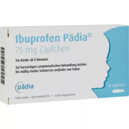IBUPROFEN Suppositoires Pädia 75 mg, 10 pièces