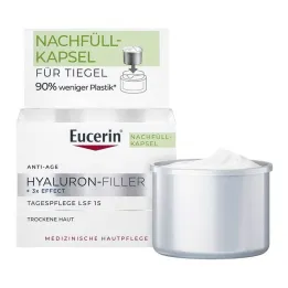 Eucerin Hyaluron-Filler crème de jour pour peaux sèches avec LSF 15, 50 ml