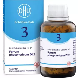 BIOCHEMIE DHU 3 Ferrum phosphoricum D 12 comprimés, 900 pièces