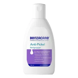 Gel nettoyant anti-boutons Benzacare, 120 ml