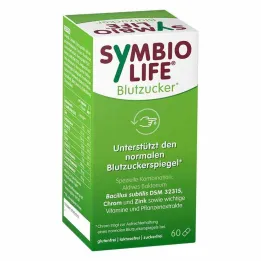 Souches bactériennes de sucre dans le sang Symbiolife et capsules chromées, 60 pc