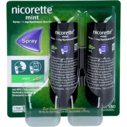 NICORETTE Spray de menthe 1 mg / pulvérisation NFC,pc
