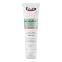 EUCERIN Gel nettoyant triple effet DermoPure, 150 ml