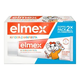 Elmex dentifrice enfant 2 - 6 ans pack duo, 2x50 ml
