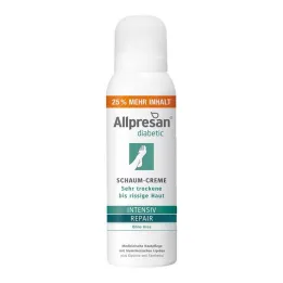 Allpresan diabétique Inten.+ Crème réparatrice sans mousse durée, 125 ml