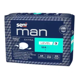 Seni® Man serviette dincontinence extra niveau 3, 15 pièces