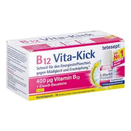 Tetesept B12 Vita-Kick 400µg ampoules à boire (18 pièces)