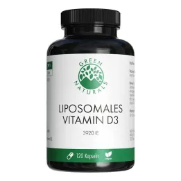 Capsules liposomales à haute dose de vitamine D3 Green Naturals, 120 pièces
