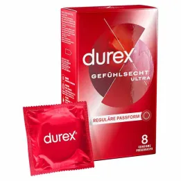 durex® Feel-real Ultra Préservatifs, 8 pc