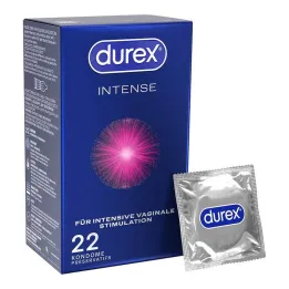 durex® Préservatifs intenses, 22 pcs