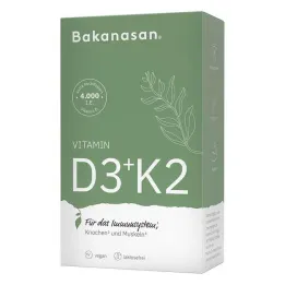 Bakanasan Vitamine D3 + K2 capsules, 60 pc