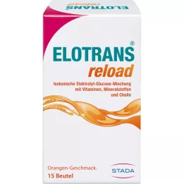 ELOTRANS poudre délectrolyte recharge avec vitamines, 15X7.57 g