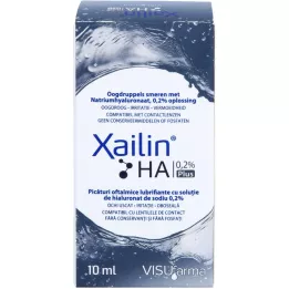 XAILIN HA 0,2% plus gouttes oculaires, 10 ml