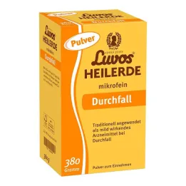 Luvos poudre de diarrhée microfine dargile curative, 380 g