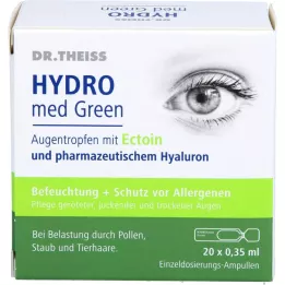 DR.THEISS Amplificateur à dose unique Hydro med Green Eye Dry, 20X0,35 ml