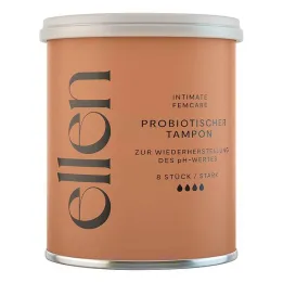 Tampon probiotique Ellen fort, 8 pièces