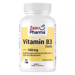 VITAMIN B3 FORTE Niacine 500 mg gélules, 90 pièces