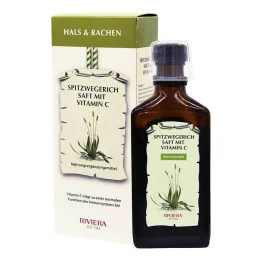 Jus de plantain lancéolé Riviera avec vitamine C, 250 ml