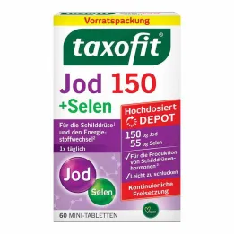 Taxofit Iode 150 + Comprimés de sélénium, 60 pc