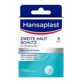 Hansaplast pansement de protection seconde peau, 6 pièces