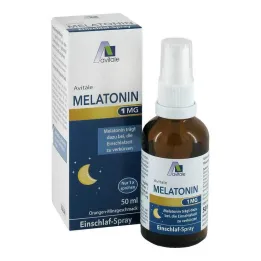 Mélatonine 1 mg spray de sommeil, 50 ml