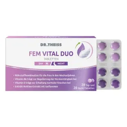 Dr. Theiss Fem Vital Duo comprimés, 56 pc