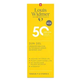Gel solaire Widmer 50 litres, 100 ml