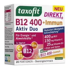 TAXOFIT B12 400 + Granules directs immunitaires 20 pcs Granules, 20 pcs
