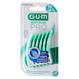 GUM Soft Picks Pro moyen, 60 pc