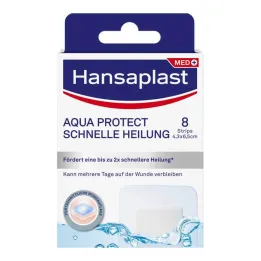 Pansements Hansaplast Aqua Protect, guérison rapide, 8 pièces
