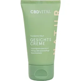CBD VITAL crème visage peau sèche, 50 ml