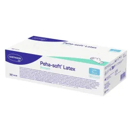 Peha-Soft Latex protègent les gants dexamen jetables non stériles PF S, 100 pc